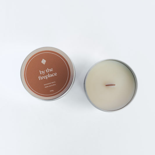 By The Fireplace | Wooden Wick Candle