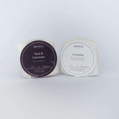 Açaí & Lavender Solid Shampoo